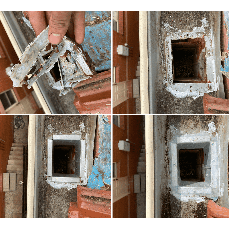Downpipe fix