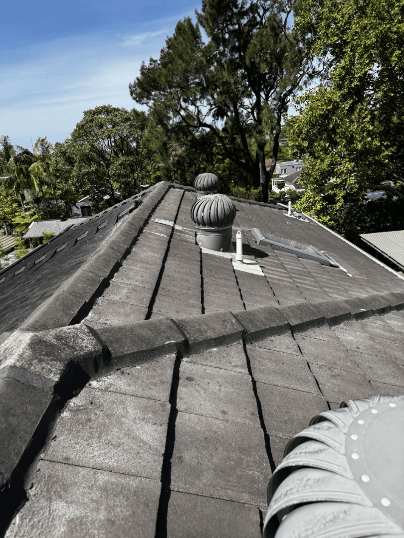 Tiled roof and ridge capping repair