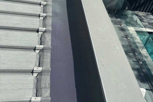 Klip-Lok Roof Gutter Guard Installation